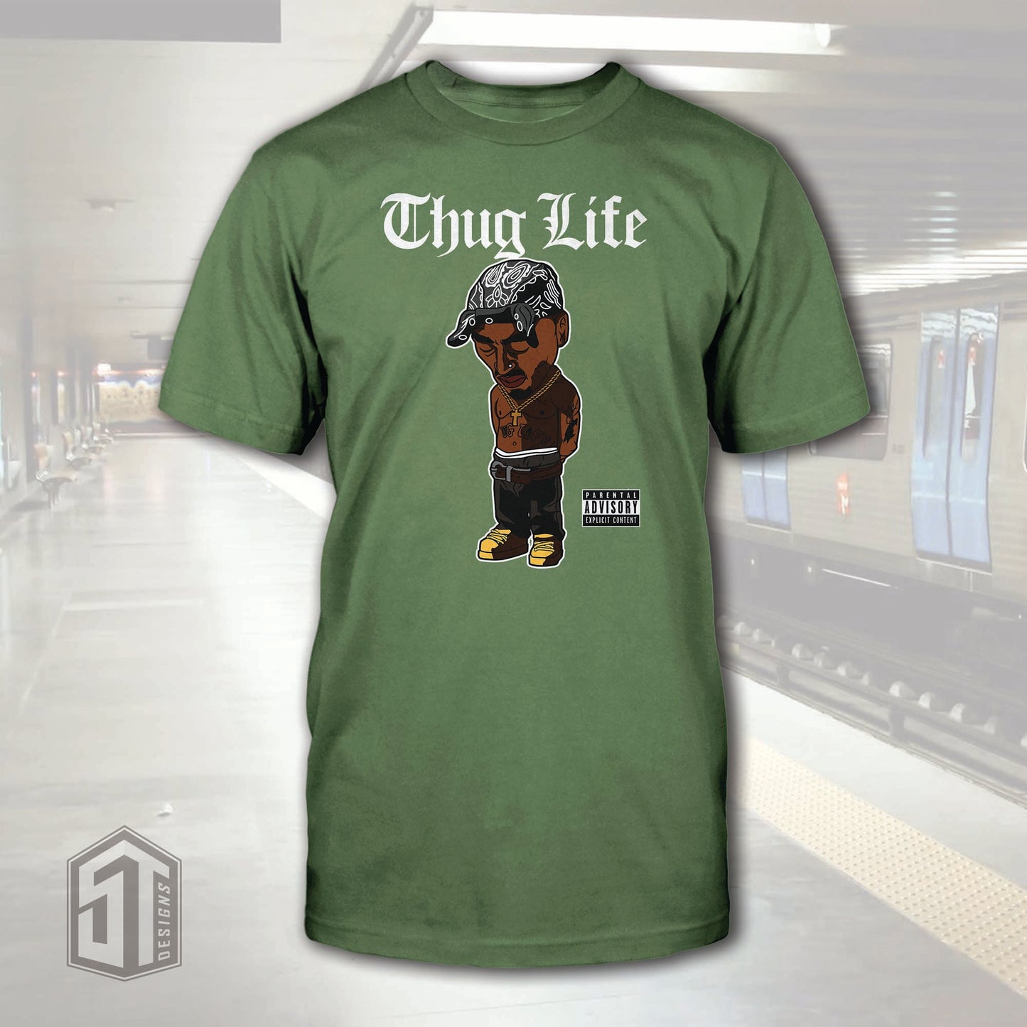 2-Pac Thug Life Tee - Tupac